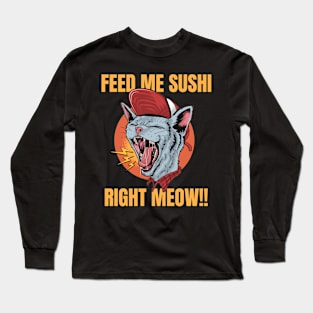 Sushi Cat Long Sleeve T-Shirt